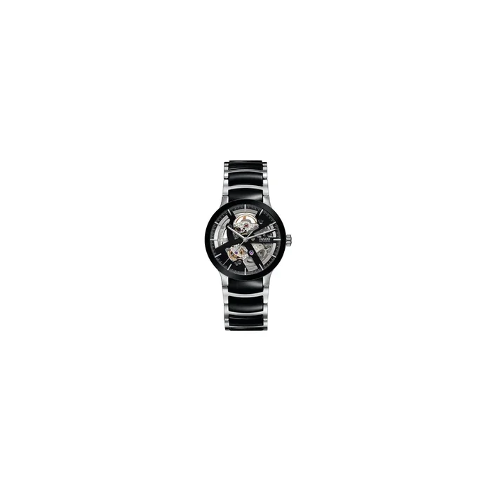 Montre Rado Centrix automatique acier céramique coeur ouvert – Lepage