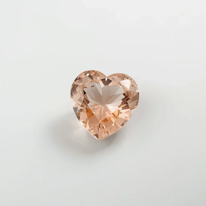 Morganite 10PC Tiny 3×3 MM Heart Faceted Pink Fiery Semi Precious Gems