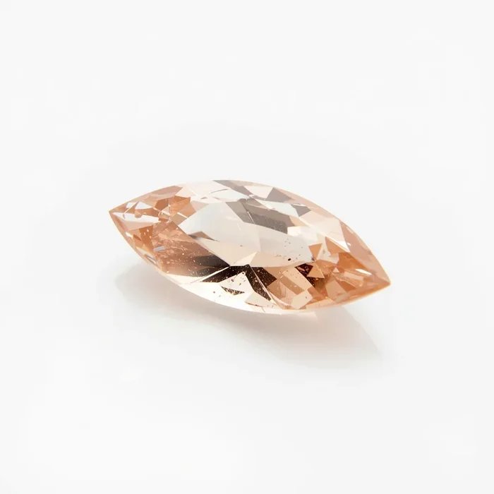 Morganite 1PC Medium 7×14 MM Marquise Faceted Pink Sparkling Semi Precious Loose Gemstone