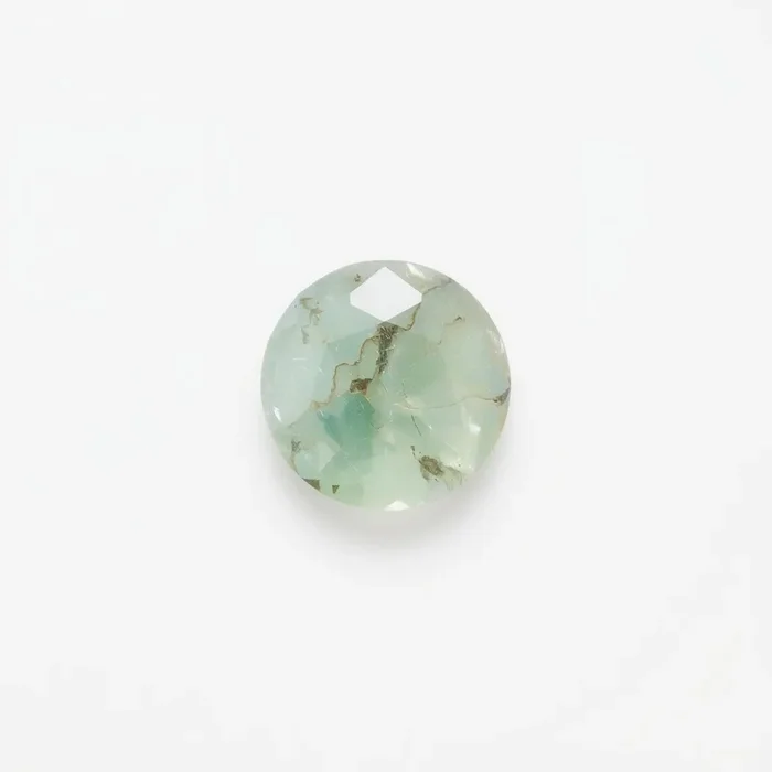 Moss Agate 10PC Tiny 4×4 MM Round Faceted Green Brilliant Semi Precious Loose Gemstones