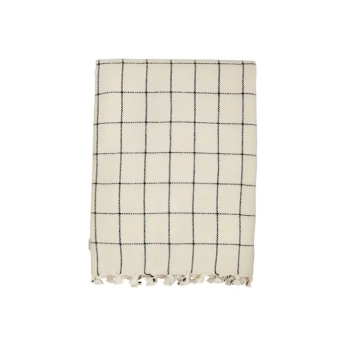 Mud Pie Check Blanket