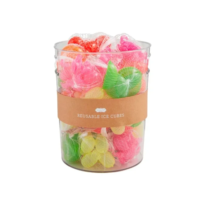 Mud Pie Reusable Ice Cube Sets-Set of 6