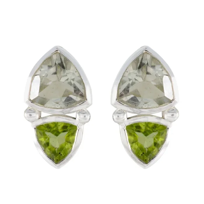 Multi Spanish Bella Toi et Moi Stud multicolor 925 Sterling Silver Earring