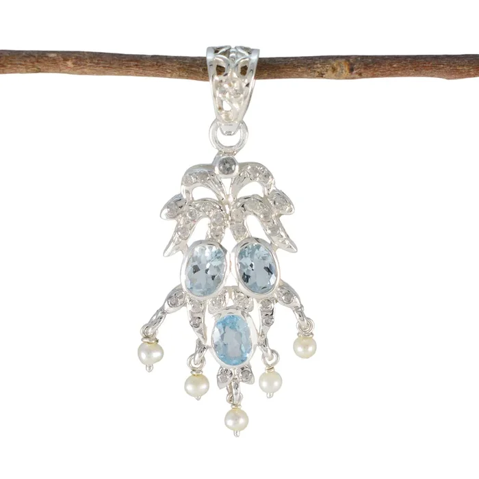 Multi Stone Featherlight Middle Eastern Sterling Silver multiple Zoe Eternity multicolor Pendant Jewellery