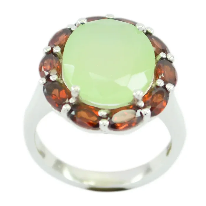 Multi Stone multiple Indian Sterling Silver multicolor Gemstones Eye-catching Cocktail Ring Jewellery