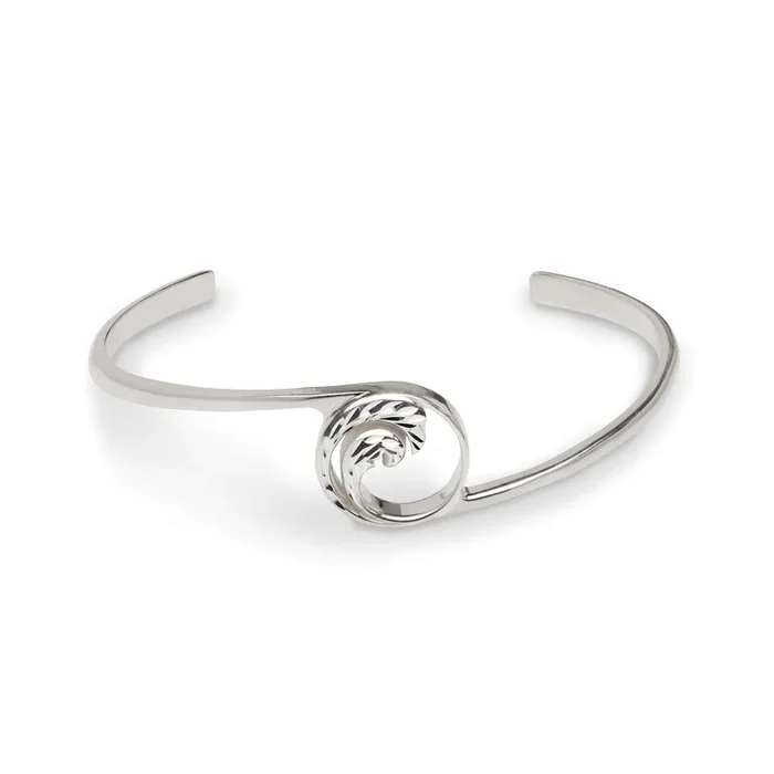 Nalu Cuff Bracelet in Sterling Silver