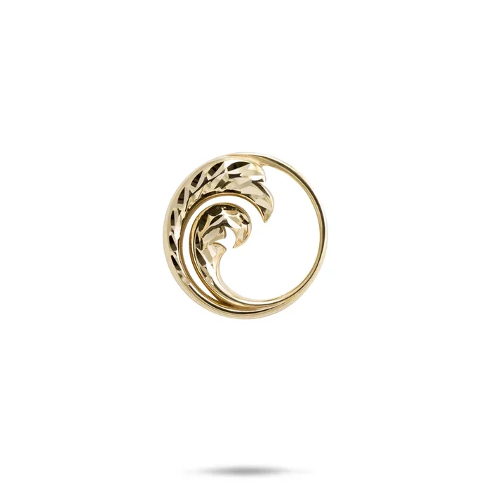 Nalu Pendant in Gold – 18mm