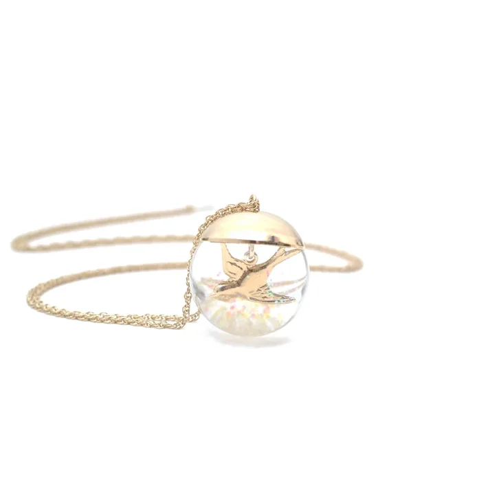 Necklace – Bird Bubble