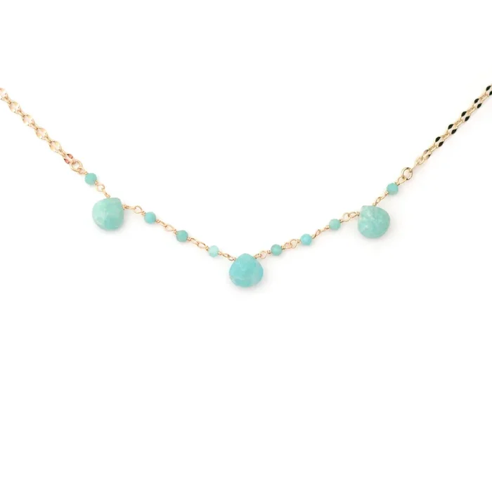 Necklace – Byzance (amazonite)