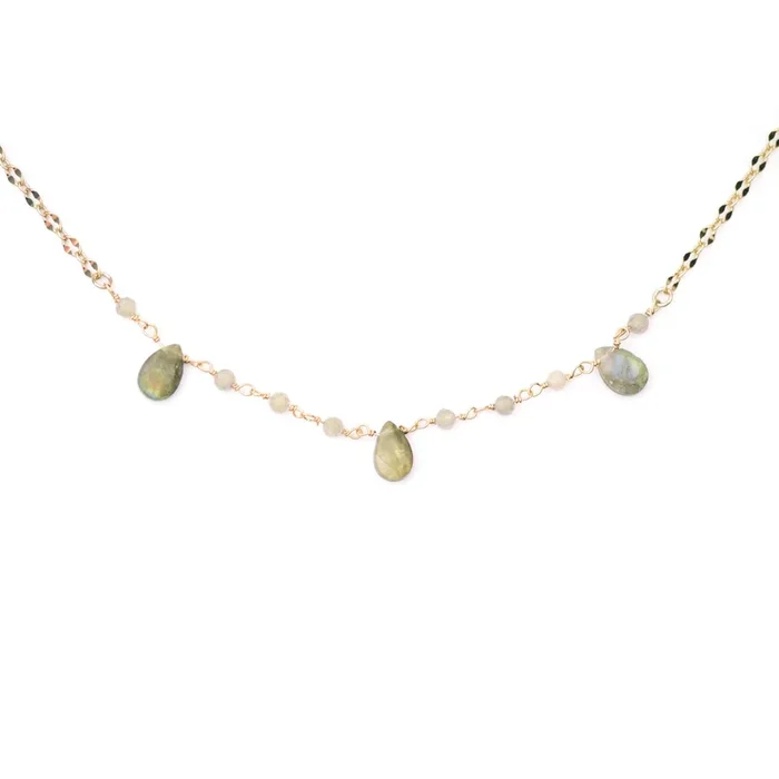 Necklace – Byzance (labradorite)