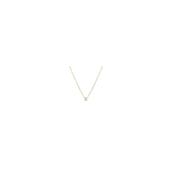 Necklace dinh van The Cube Diamond Large Model 608211 – Lepage
