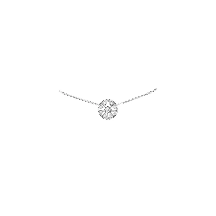 Necklace white gold diamond Rose des Vents Dior JRDV95034 – Lepage