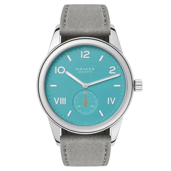 NOMOS Club Campus Endless Blue mechanical 38 mm Watch 724.GB – Lepage