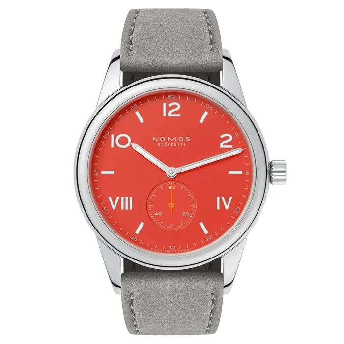 NOMOS Club Campus Nonstop Red mechanical 38 mm Watch 723 – Lepage