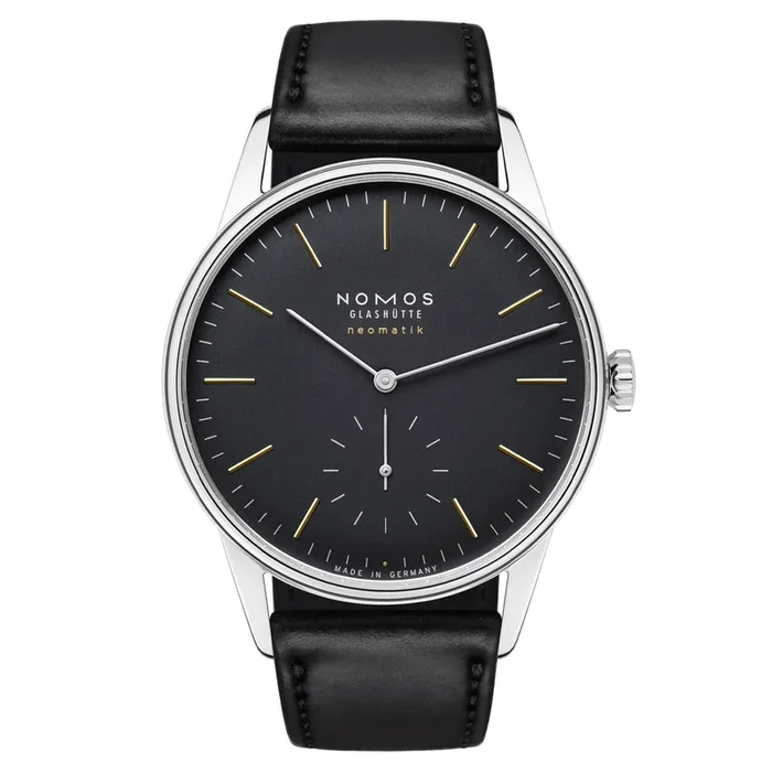 Nomos Orion Neomatik New Black Auto 36 mm Watch 396 – Lepage