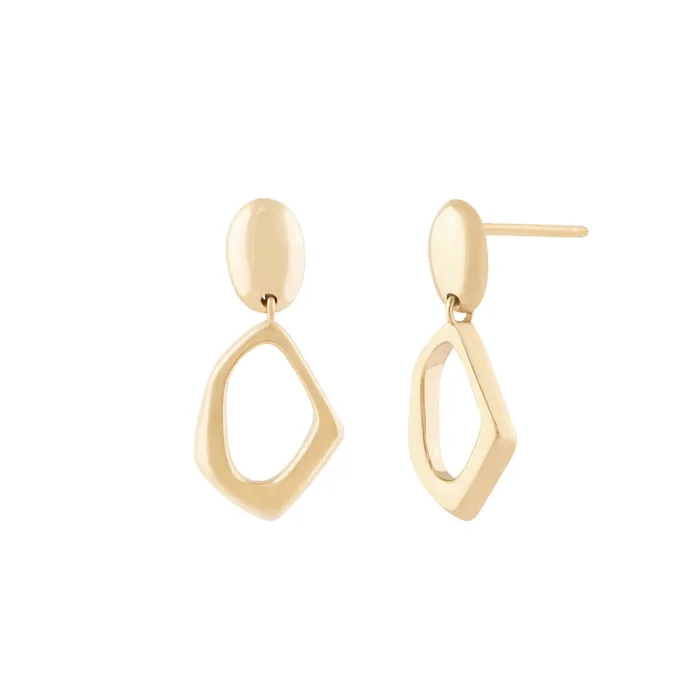 Nova Earrings – Gold