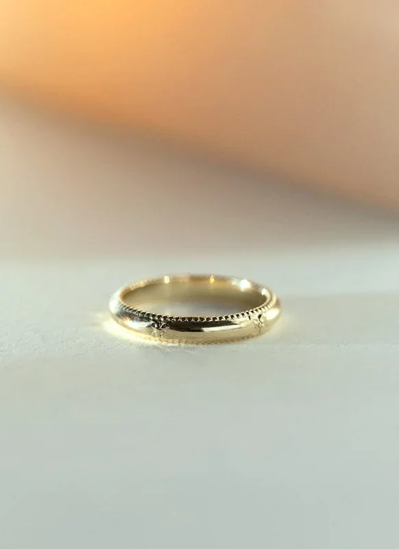 Nova flower ring 14k gold