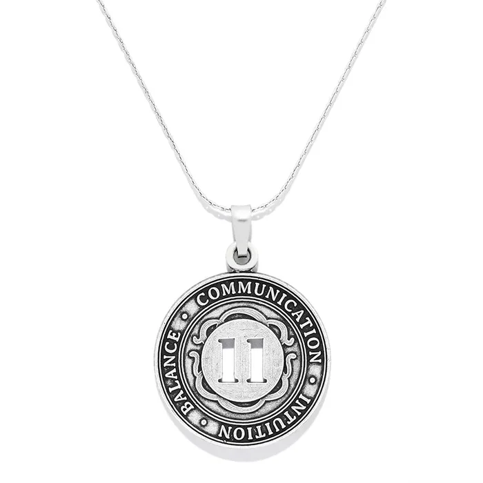 Number 11 Necklace | Compassion, Communication and Intuition