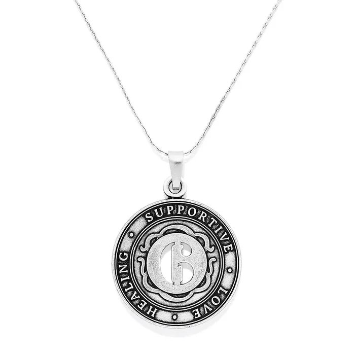 Number 6 Necklace, Expandable | Healing, Supportive, and Love