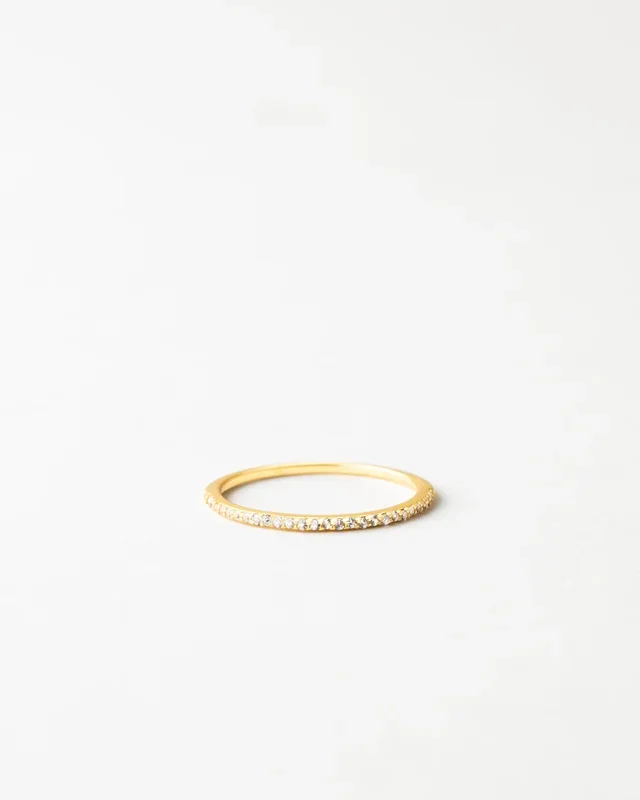 Odessa White Sapphire Ring
