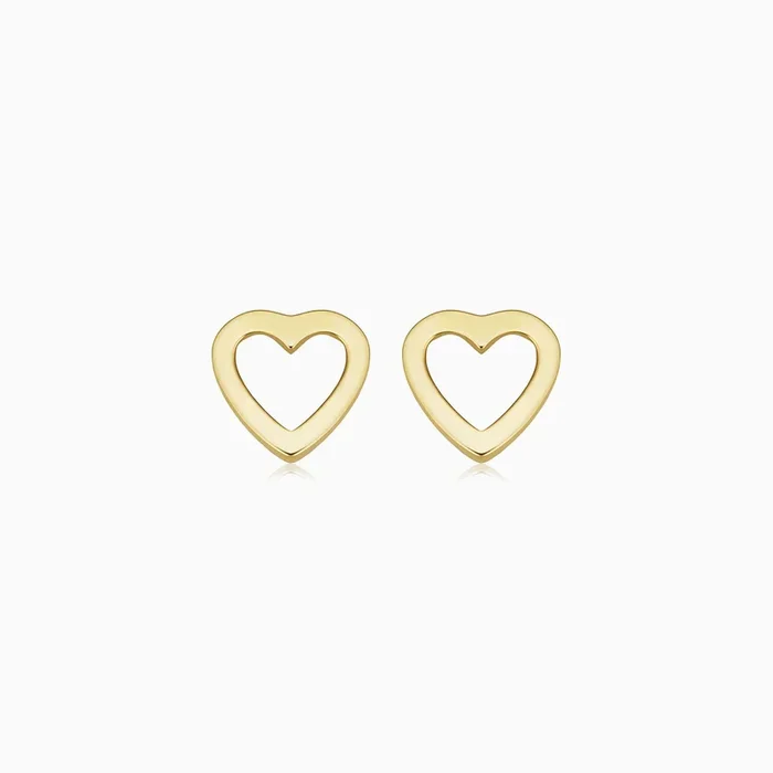 Open Your Heart Studs