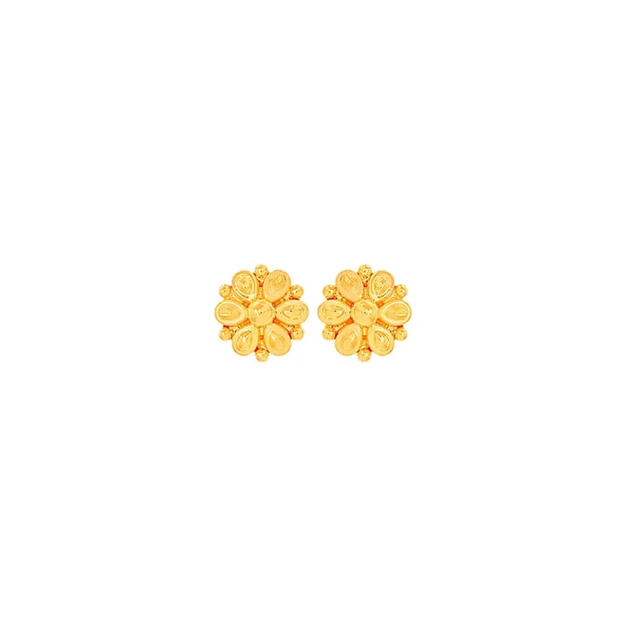 Opulent Earrings in 22K Gold