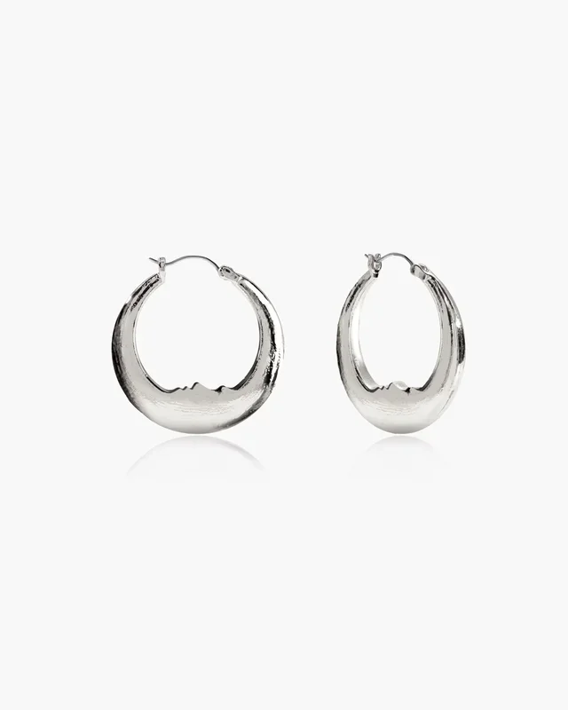 Orecchini Luna in Argento