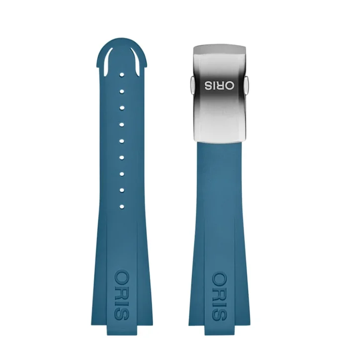 Oris Blue Rubber Watch Strap