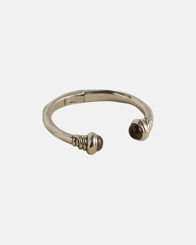 Paloma Cuff, Smoky Quartz