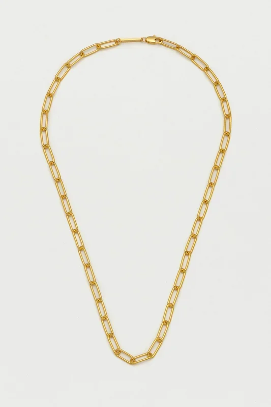Paperclip Link Chain Necklace