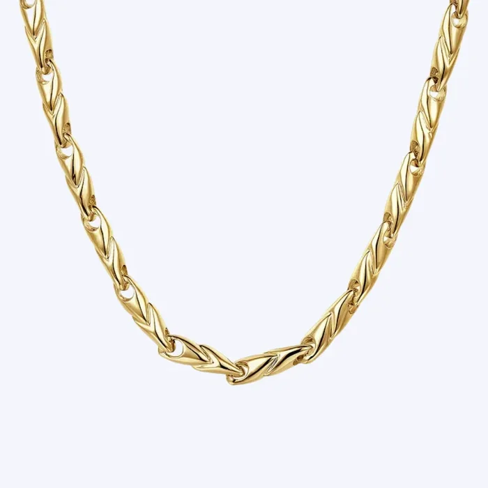 Patrick 22″ Hollow Cut Men’s Chain