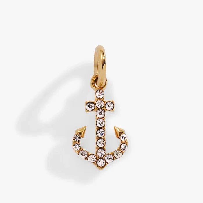 Pave Anchor Interchangeable Charm