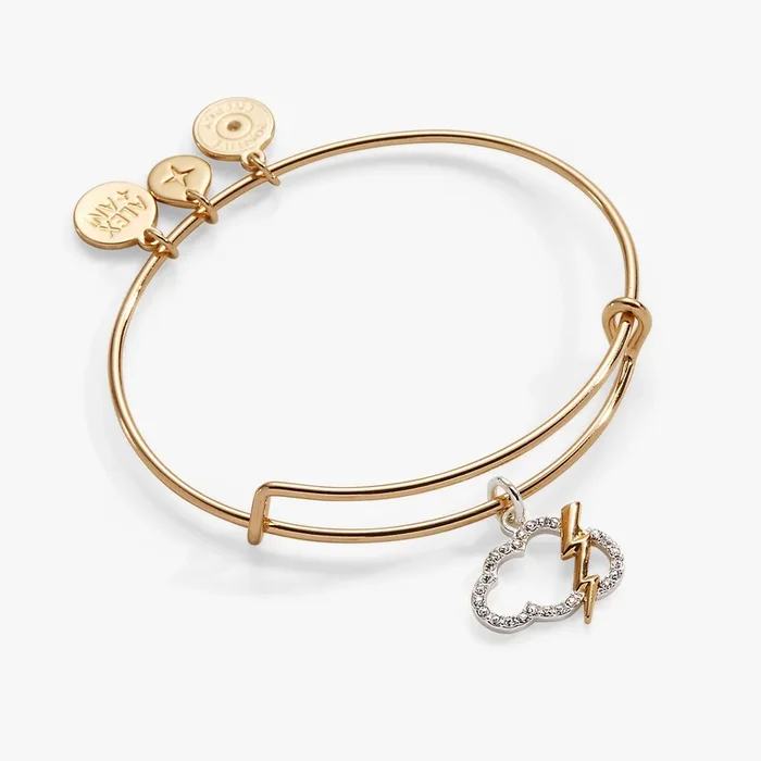 Pave Storm Cloud Bangle