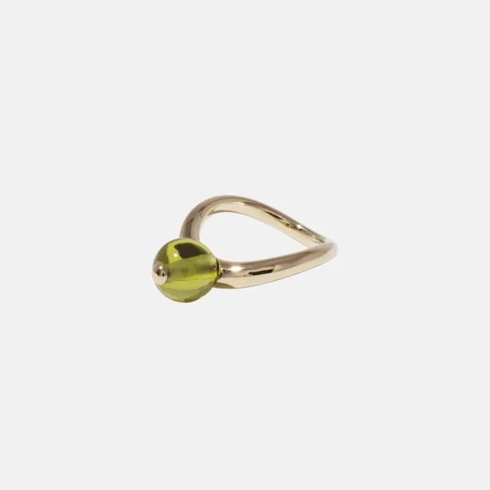 Pea Curve Ring | Large
