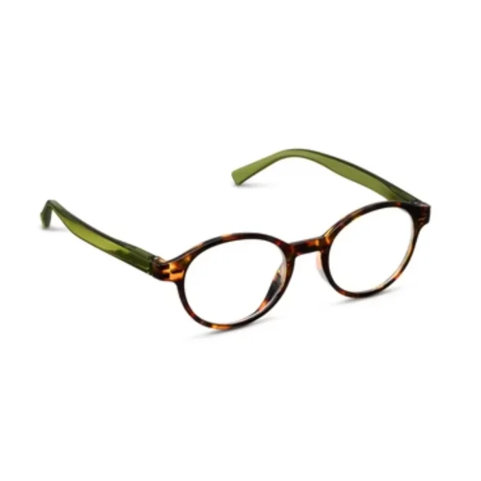 Peepers by PeeperSpecs Dawson – Tortoise/Green Reading Glasses