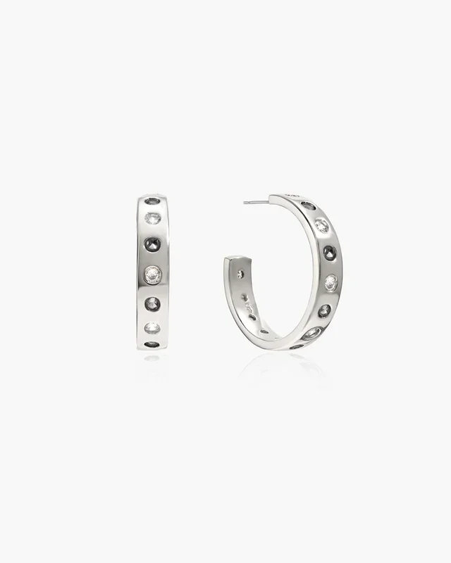 Pendientes Dustlight en plata