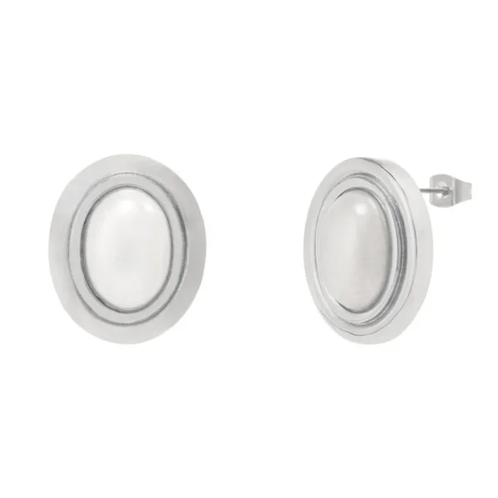 Perla Earrings – Silver