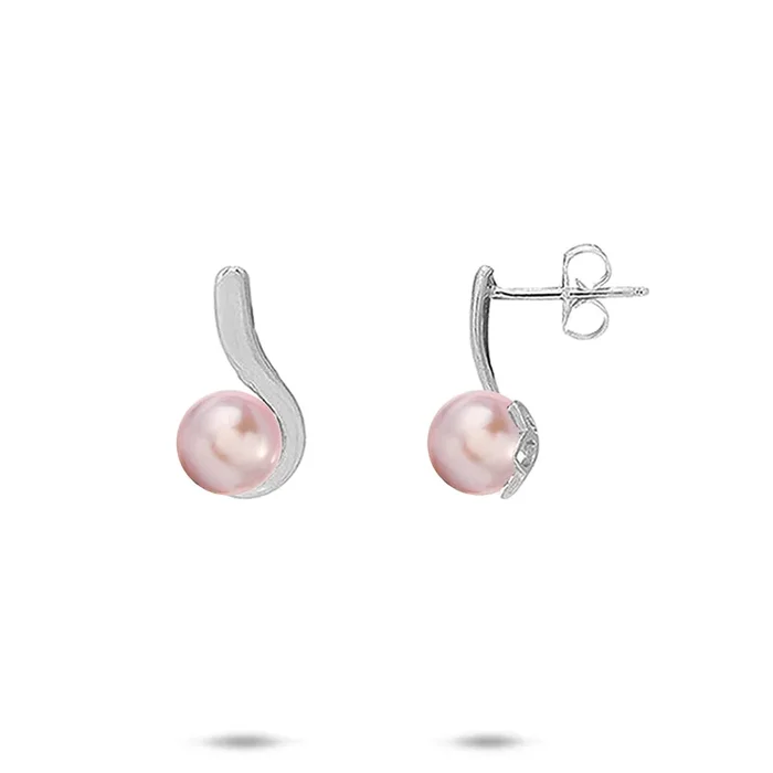 Pick A Pearl Earrings in Sterling Silver – 16mm