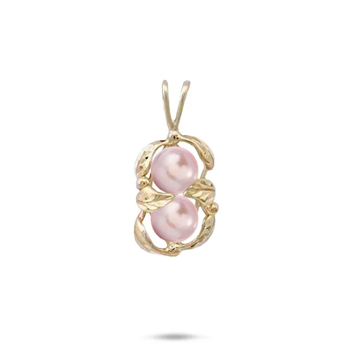 Pick A Pearl Maile Pendant in Gold – 18mm