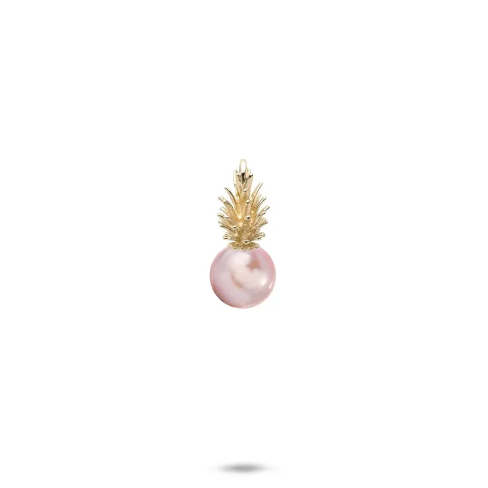 Pick A Pearl Pineapple Pendant in Gold – 12mm