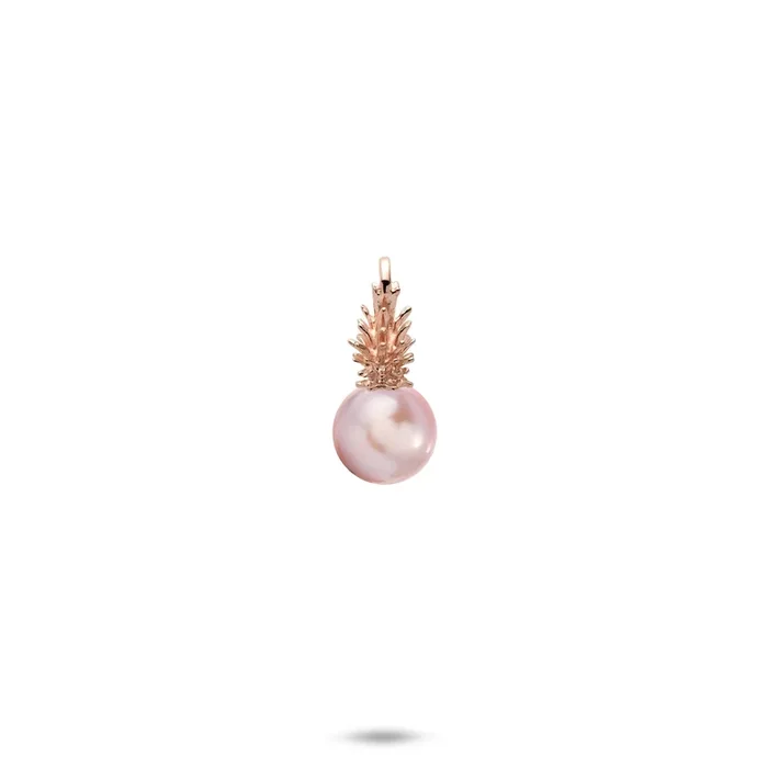 Pick A Pearl Pineapple Pendant in Rose Gold – 11mm