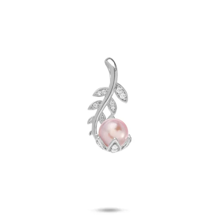 Pick A Pearl Pua Pendant in Sterling Silver – 23mm