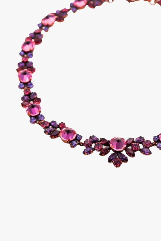 Pink Strass Chocker