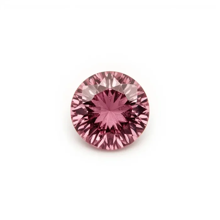 Pink Tourmaline 10PC Tiny 3×3 MM Round Faceted Pink Fiery Semi Precious Gems