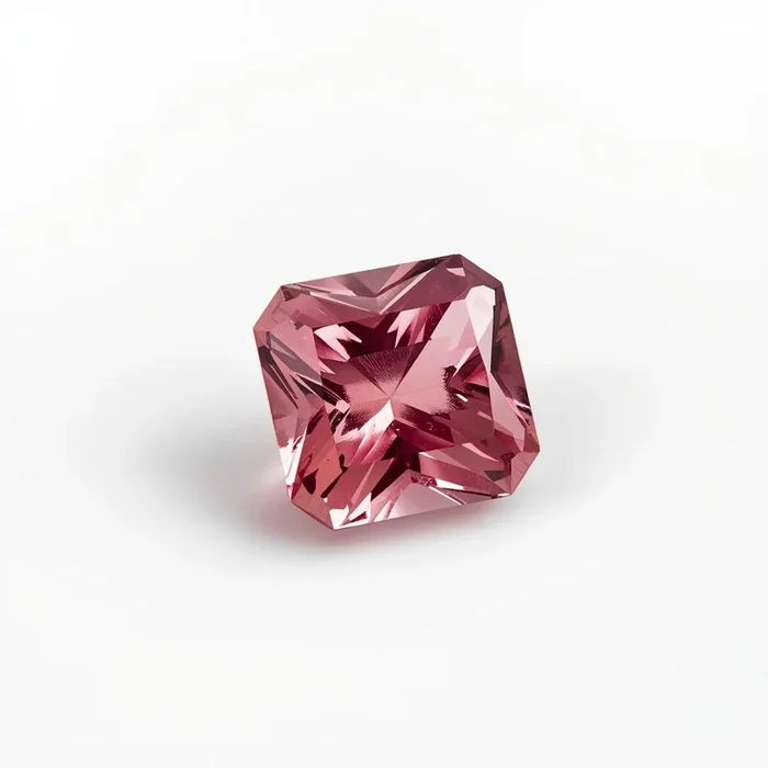 Pink Tourmaline 1PC Small 7×7 MM Cushion Faceted Pink Splendid Semi Precious Gems