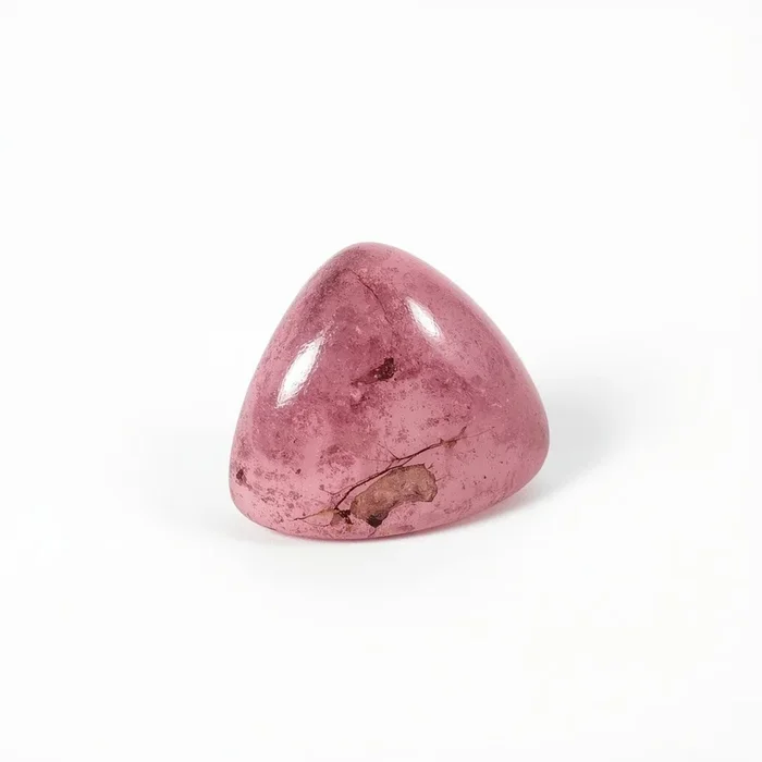 Pink Tourmaline 1PC Small 7×7 MM Triangle Cabochon Pink Splendid semi Precious Loose Gemstone