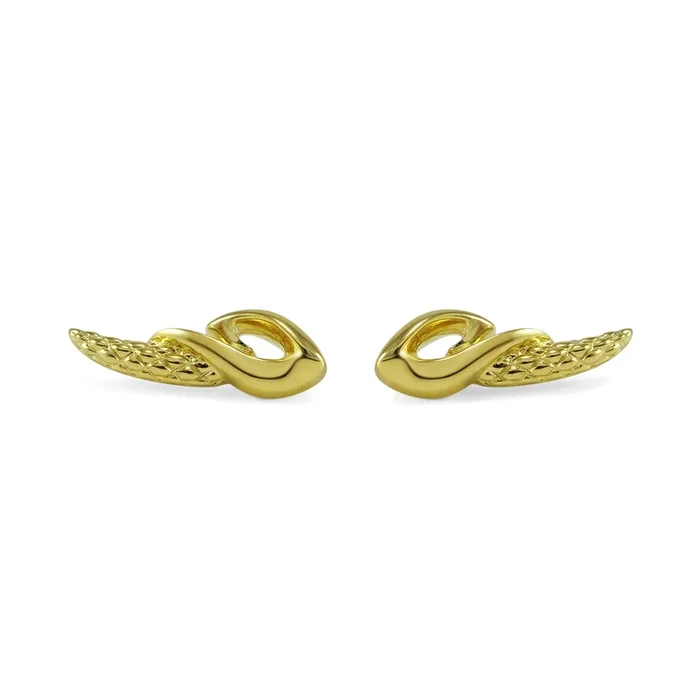 Promise Python Contour Earring – 18K Gold Vermeil