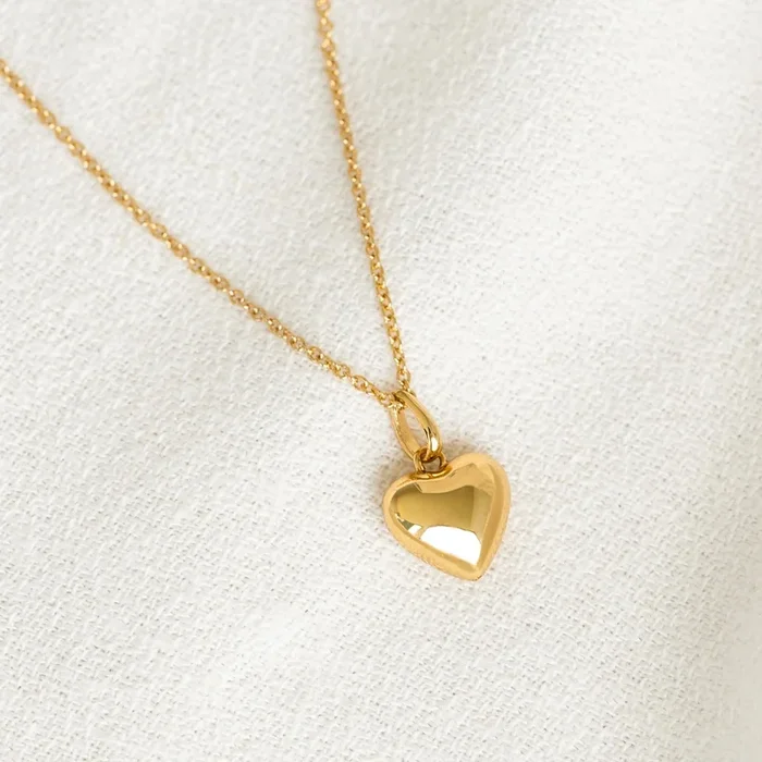 Puffy Heart Necklace