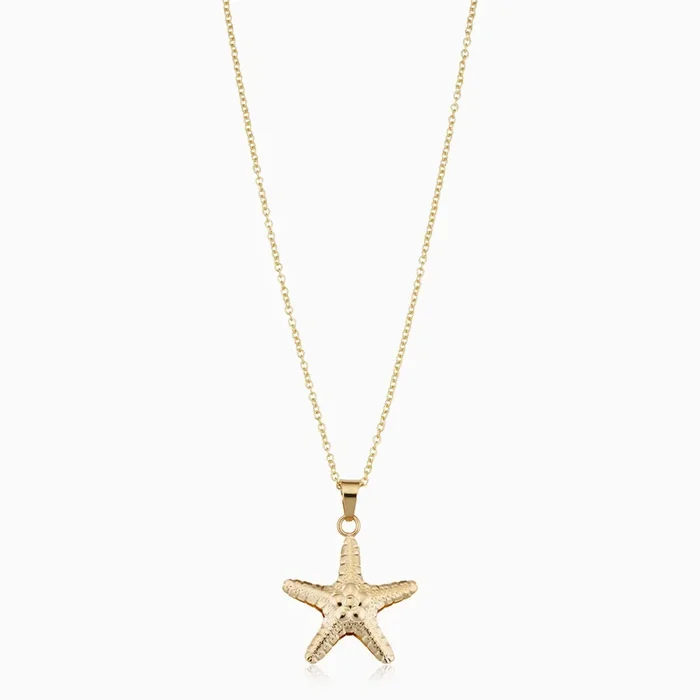 Queen Starfish Pendant Necklace