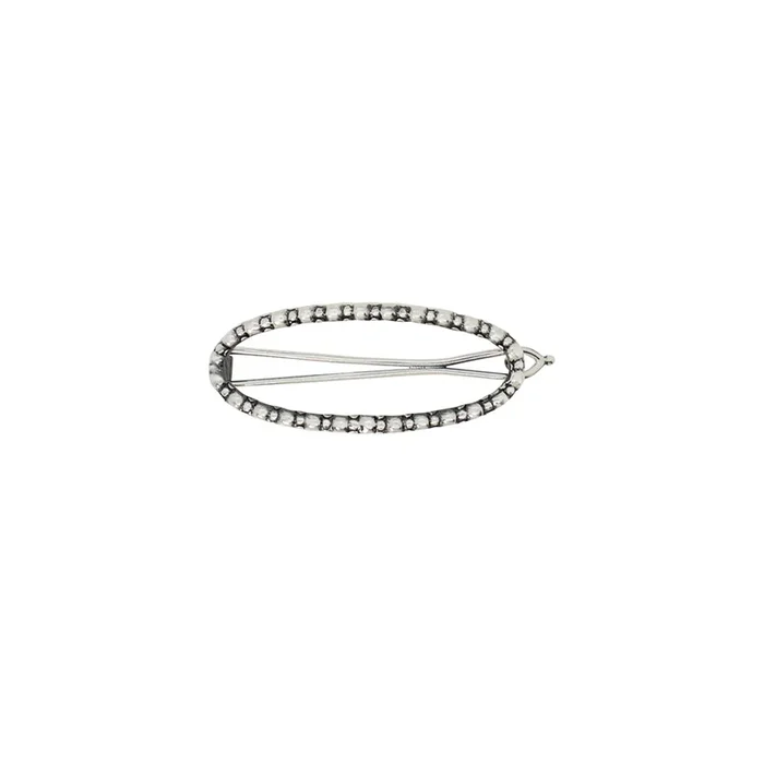 Railroad Barrette in Silver